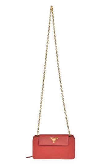 Fiery Red Saffiano mini